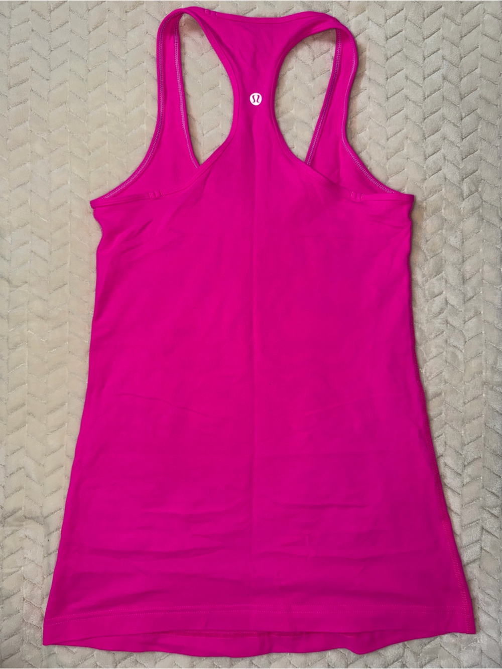 Lululemon Cool Racerback Raspberry Glo Light Size 4 - Picture 2 of 7